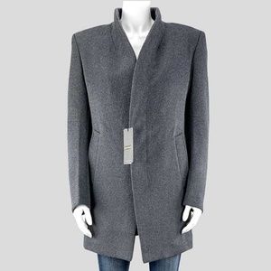 Jianyi Wool Grey Coat – Medium